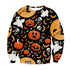 Halloween Costumes hoodies Halloween 2019 scary Party Sweatshirt Casual Long Sleeves Tops - menochic